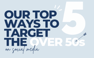 Our top 5 ways to target the over 50s on social media