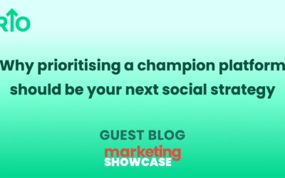 Why prioritising a champion platform should be your next social strategy